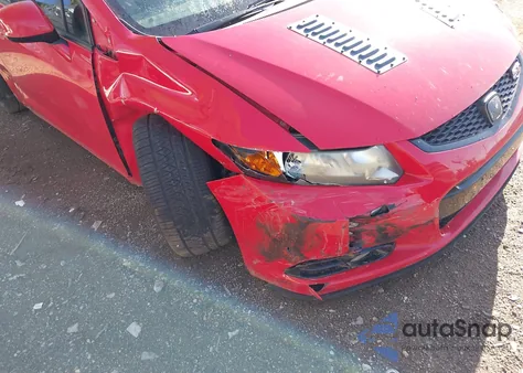 2012 Honda Civic Si из США, поврежденный, VIN 2HGFG4A57CH708755